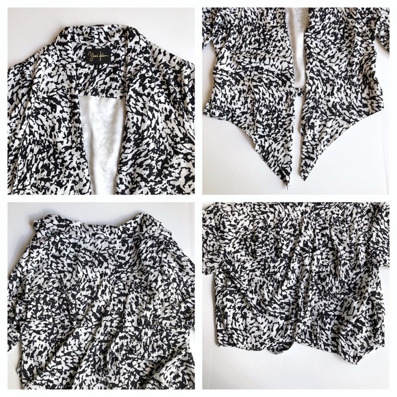 Yumi Kim Open Front Draped Blazer - Picture 7 of 13